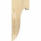 Ekena Millwork Del Monte Rough Sawn Corbel, Douglas Fir, 4"W x 6"D x 14"H COR04X06X14DEL00RDF - alternate 3